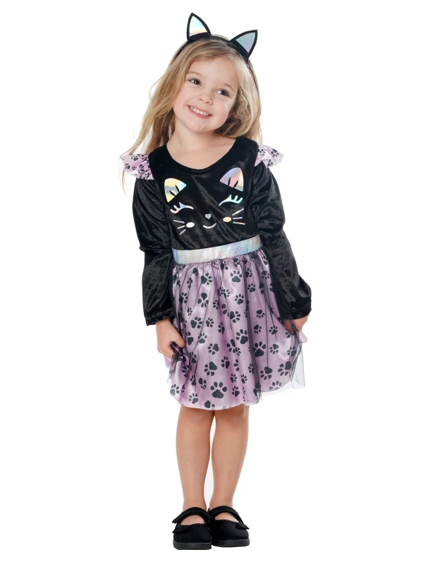 Image of Rubies Toddler Cat Kids Costume Multi
