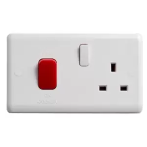 Image of Vimark Curve 45A Cooker Control Unit With Red Rocker - VC1302 - 241425