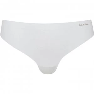 Image of Calvin Klein Invisibles Thong - White