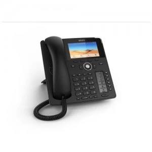 image of Snom D785 IP phone Black Wired handset TFT 12 lines