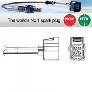 image of NGK NTK Oxygen O2 Lambda Sensor OZA571-C2 OZA571C2 (6384)