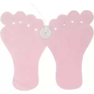 Image of Pink Baby Girl Paper Garland 6 Metres