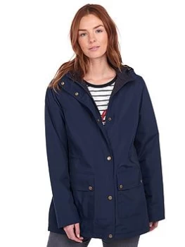 Image of Barbour Barbour Oak Waterproof Jacket - Navy, Size 12, Women
