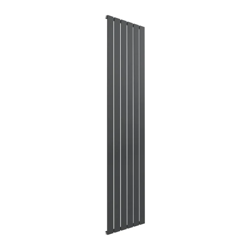Image of Bathroom Kingdom Flat Anthracite Single Flat Panel Vertical Radiator 1800x440 in Grey Grey Unisex