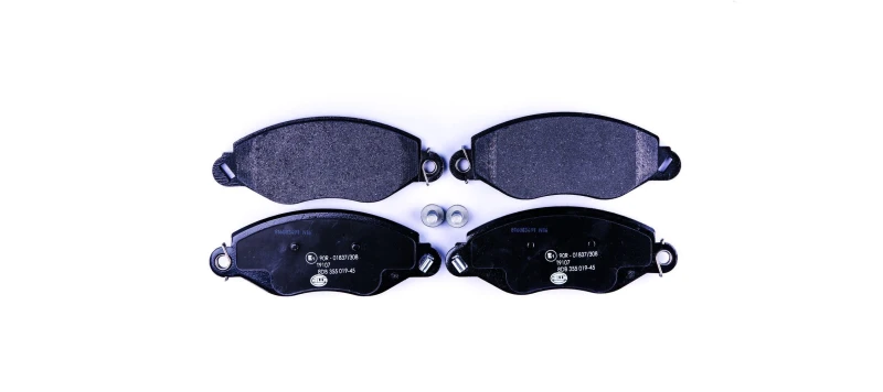 Image of HELLA Brake pad set HELLA 8DB 355 019-451