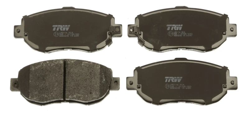 Image of TRW GDB3235 Brake pad set with acoustic wear warning Brake Pad Set,disc brake (402)