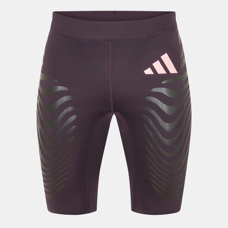 Image of adidas Mens Performance Running Shorts Aurora Black male S