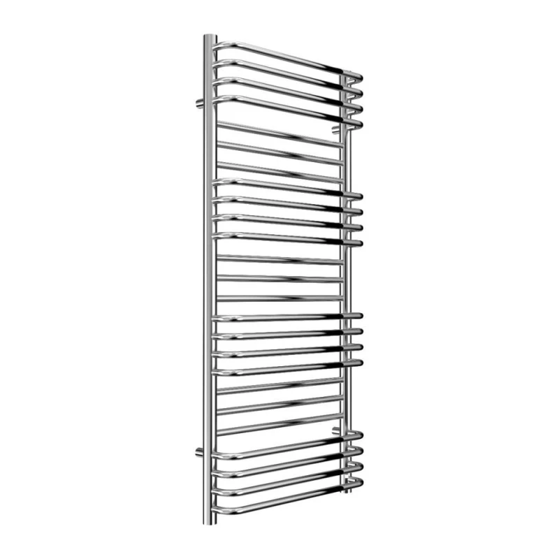 Image of Bathroom Kingdom Marco Chrome Heated Towel Rail 1100x500 in Silver Silver Unisex