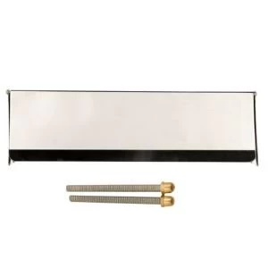 Image of BQ Chrome Effect Letter Plate H75mm W280mm