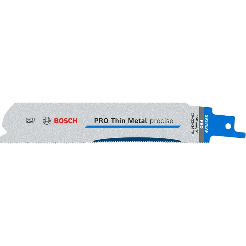 Image of Bosch PRO S937EAF Thin Metal Reciprocating Saw Blade 2608658988 Qty: Pack of 5