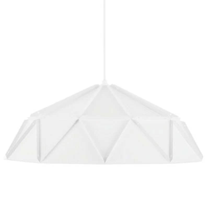 Image of Beliani Pendant Lamp Senia Metal White