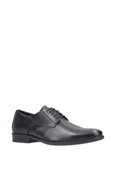 Image of Hush Puppies Oscar Clean Toe Leather Lace Shoes