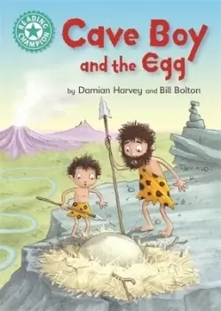 Image of Cave Boy and the egg by Damian Harvey