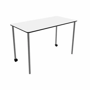 image of TC Office Titan Link Table 1200x600, White