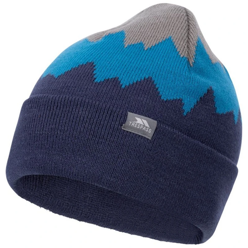 Image of Trespass Trespass Men Cobbler Beanie in Mid Grey Mid Grey One Size Male 5063425430383