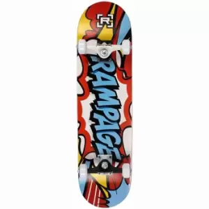 image of Rampage Comic Art Complete Skateboard