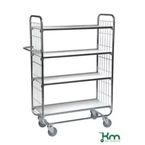 Image of Slingsby Konga Order Picking Trolleys With Adjustable Shelves, H x W x L - 1590