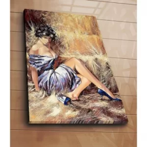 Image of 70100C-075 Multicolor Decorative Canvas Painting