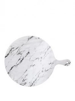 Image of Kitchencraft Marble-Effect Round Melamine Food Serving Board