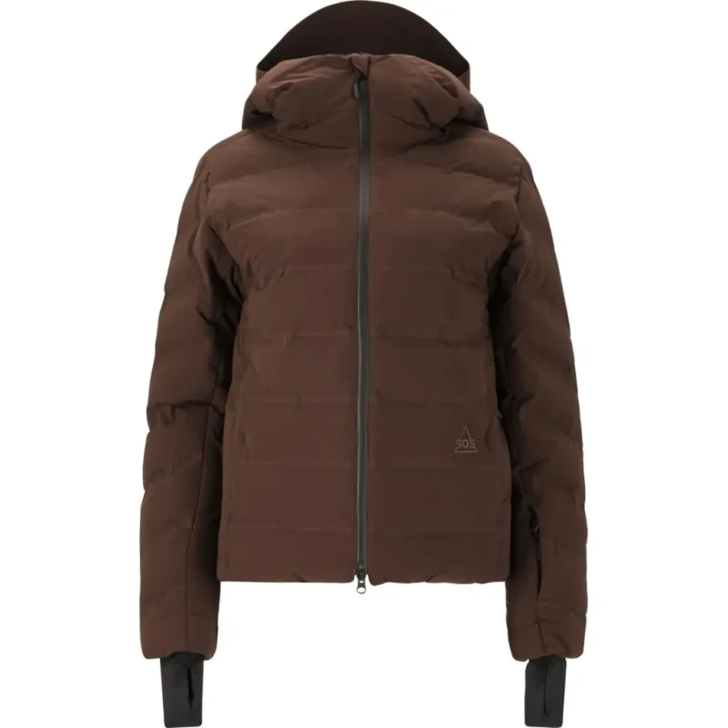 Image of SOS Womens SOS Fieberbrunn Puffer Marron Female M