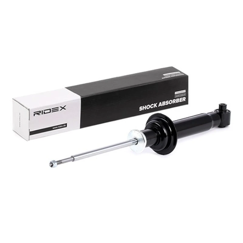 Image of RIDEX 854S0651 Shock absorber Rear Axle, Gas Pressure, Spring-bearing Damper, Top pin Shock Absorber (854)