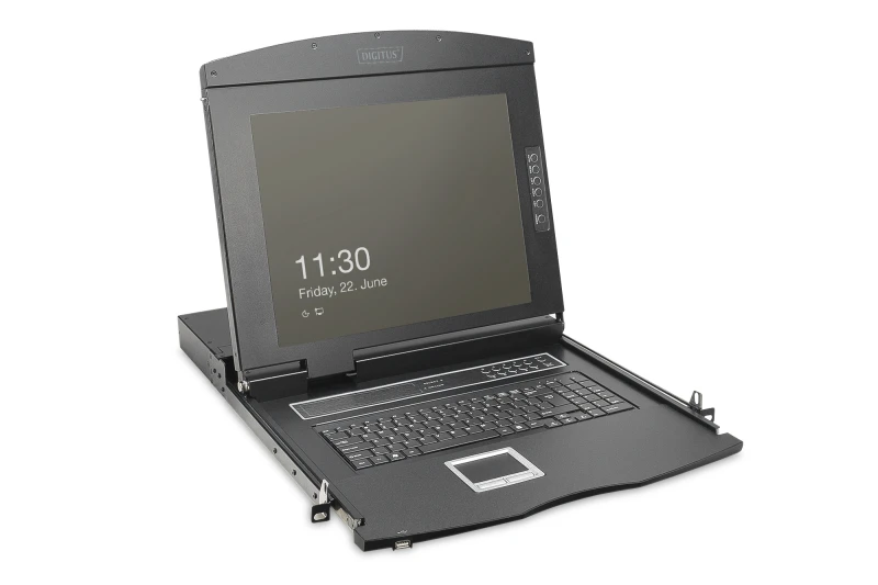 Image of Digitus DS-72221-6FR rack console 48.3cm (19") 1920 x 1080 pixel