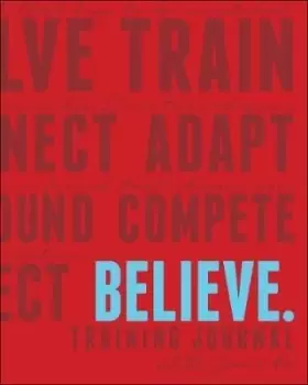 Image of Believe Training Journal (Classic Red, Updated by Lauren Fleshman