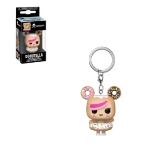 Image of Tokidoki Donutella Funko Pop Keychain