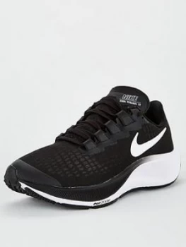 Image of Nike Air Zoom Pegasus 37 Junior Trainer- Black White