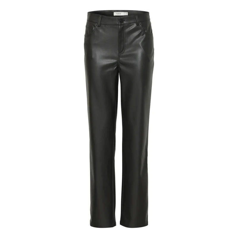 Image of b.Young Womens straight Trousers b.young Dafany Noir Female 40