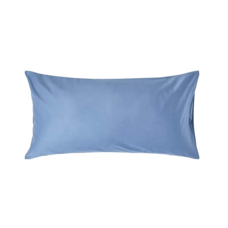 Image of Homescapes Egyptian Cotton Housewife Pillowcase 1000 TC, King Size Blue