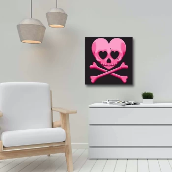 Image of 45452019C - 034 Multicolor Decorative Canvas Painting
