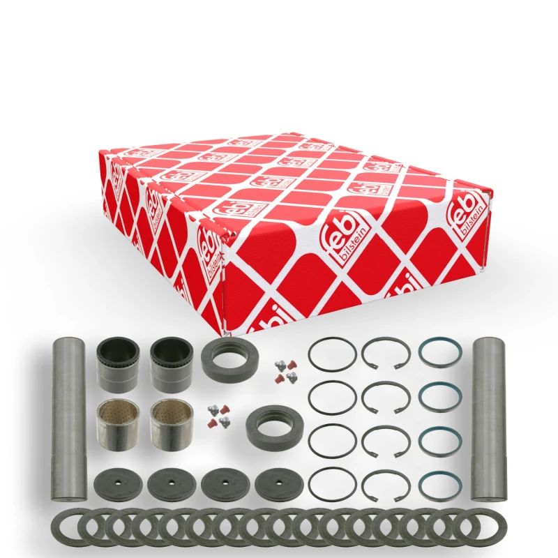 Image of FEBI BILSTEIN 24783 Repair Kit, stub axle pin Front Axle, OE Turbo NEW Repair Kit,stub axle pin (652)