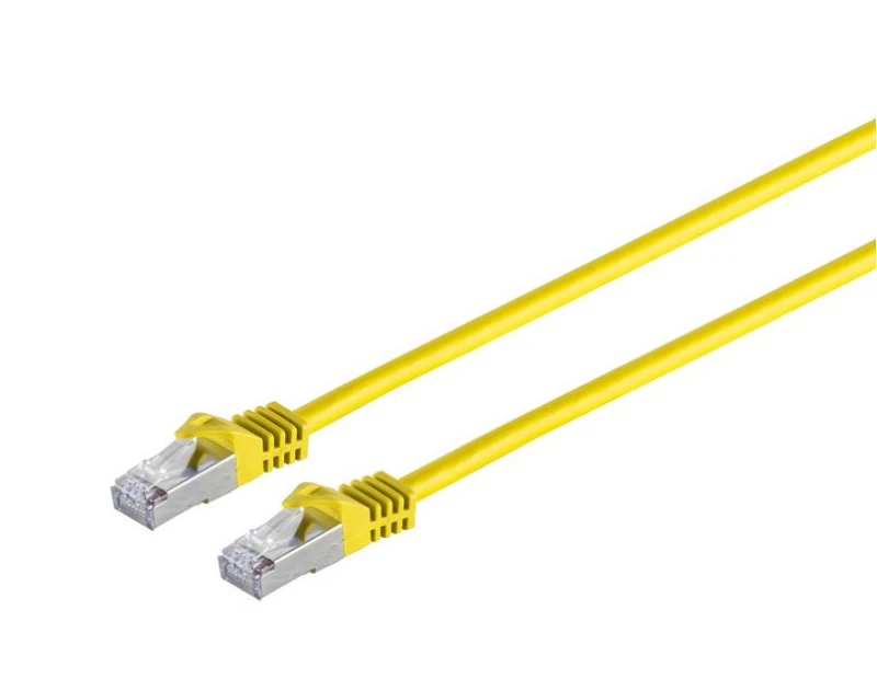 Image of Microconnect SFTP710Y networking cable Yellow 10 m Cat7 S/FTP (S-STP)