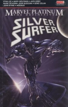 Image of The Definitive Silver Surfer by Stan Lee and Marv Wolfman and Jack Kirby Paperback