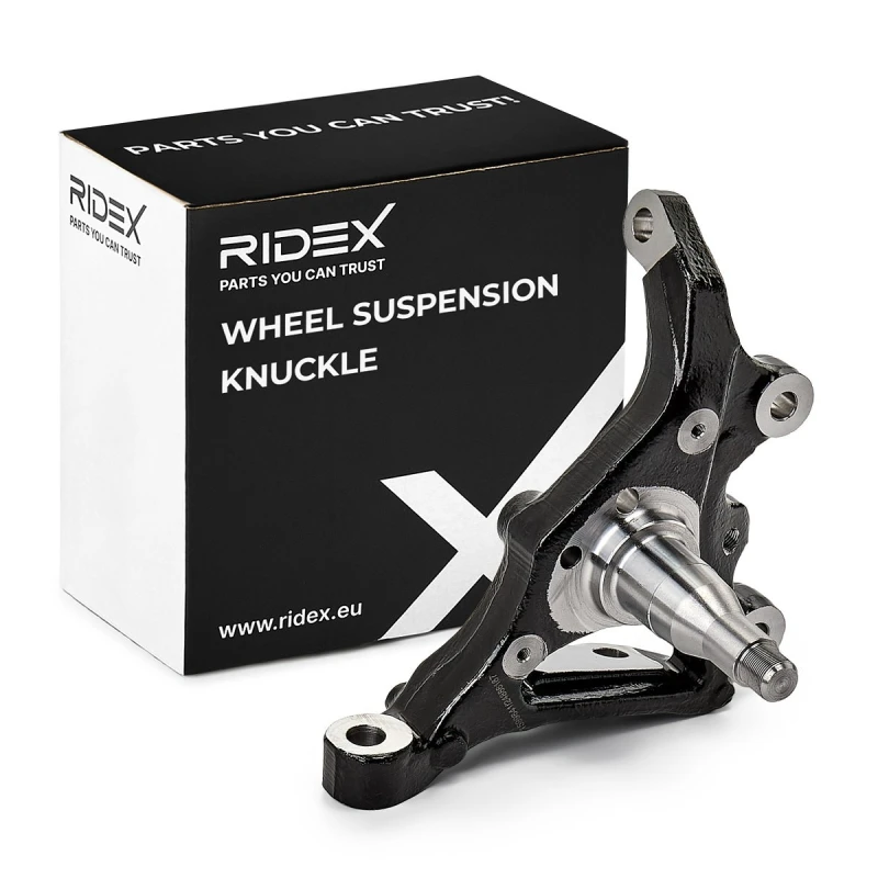 Image of RIDEX 1159S0355 Steering Knuckle Front Axle Left Stub Axle,wheel suspension (1159)