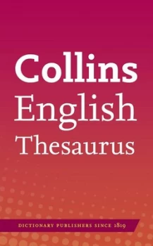 Image of Collins Thesaurus A-Z Home Edition Paperback
