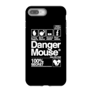 image of Danger Mouse 100% Secret Phone Case for iPhone and Android - iPhone 8 Plus - Tough Case - Gloss