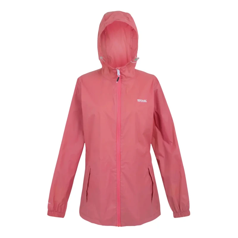 Image of Womens waterproof jacket Regatta Pack-It III Rose Female 50