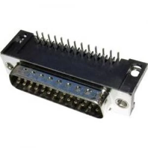 Image of D SUB pin strip 90 Number of pins 9 Soldering MH Connectors
