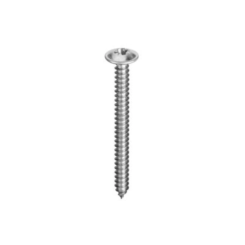 Image of Unifix Self-Tapping Screws Pozi Flange Head Ab Bs 4174 Bzp - 4G X 3/8" (2.9 X 9.5mm) - Box Of 1000