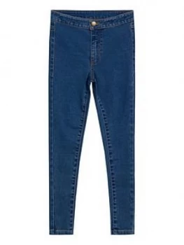 image of Mango Girls Super Skinny Jean - Blue