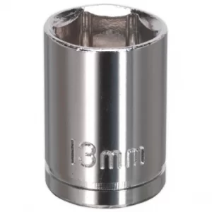 Image of Siegen S0580 Walldrive Socket 13mm 3/8"sq Drive
