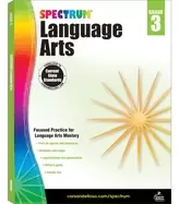 Image of spectrum language arts workbook 3rd grade 176pgs