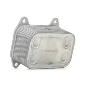 Image of RIDEX Oil Cooler VW,AUDI,SKODA 469O0100 03L117021B,03L117021BS1,03L117021C Oil Cooler, engine oil 03L117021CS1,03L117021B,03L117021BS1,03L117021C