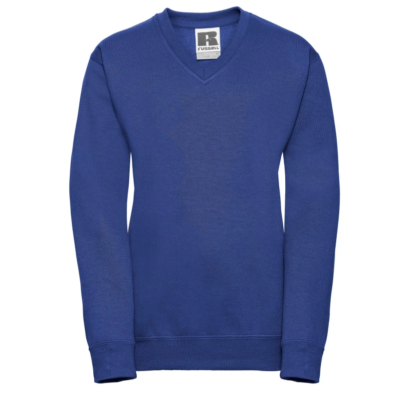 Image of Russell Collection J272B girls's Children's Sweatshirt in Multicolour