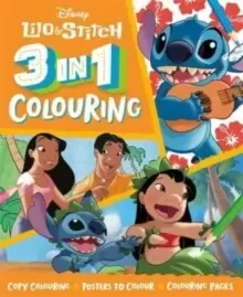 image of Disney Lilo & Stitch: 3 in 1 Colouring