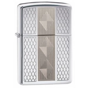 Image of Zippo Geometric Classic High Polish Chrome