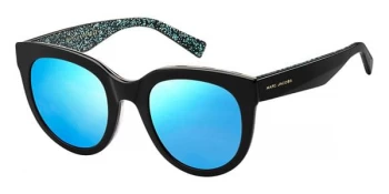 Image of Marc Jacobs Marc233/S Sunglasses Black / Blue 2PO 51mm