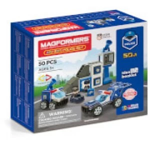 Image of Magformers Amazing Police 50 Pieces
